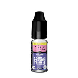 E-liquide Mangue Passion Vanille Salt Cirkus | Sels de Nicotine