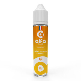 Crème Vanille Caramel 50ml - Alfaliquid