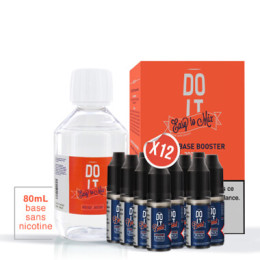 Pack e liquide DIY facile Base + Booster 200 ml - DO IT
