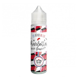 Charlotte aux Fraises 50ml - Le Coq Qui Vape