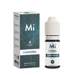 E-liquide L'Universel - Minimal - Fuu - Sels de nicotine