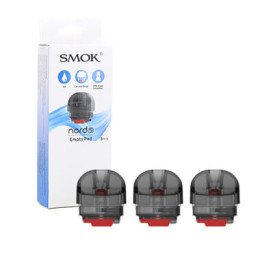 Cartouche Pod Nord 5 Smoktech - Pack de 3 cartouches pod Smok pour Kit Nord 5