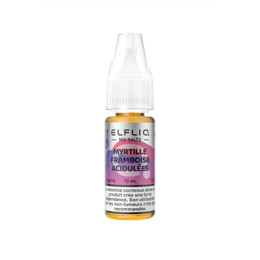 Myrtille Framboise Acidulées - ELFLIQ