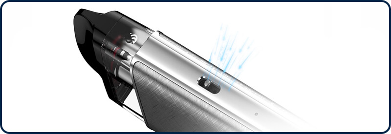 Le r&eacute;glage de l'airflow du XROS 5