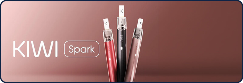 Kiwi Vapor pr&eacute;sente le Kiwi Spark.