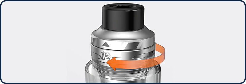 Le H2 Tank avec son top airflow