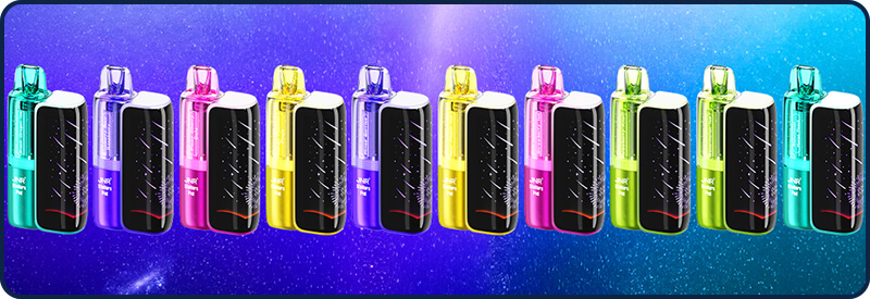 Saveurs variées de la puff rechargeable Stellarc JNR Saveurs variées de la puff rechargeable Stellarc JNR