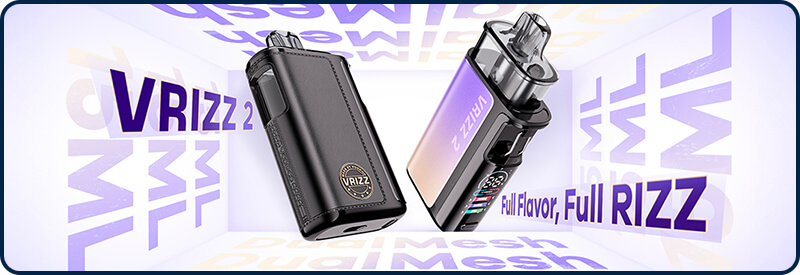 Design compact du kit Vrizz 2 Voopoo Design compact du kit Vrizz 2 Voopoo