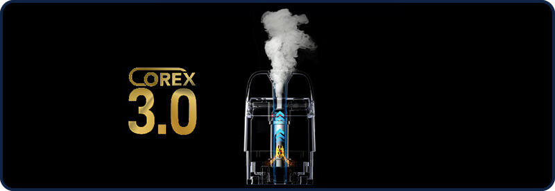Le Xros Pro 2 intègre la technologie de chauffe Corex 3.0