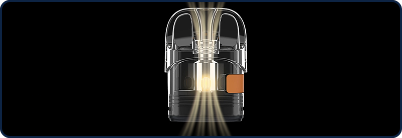 Cartouche pod Pixo avec r&eacute;sistance int&eacute;gr&eacute;e pour le Pixo. 