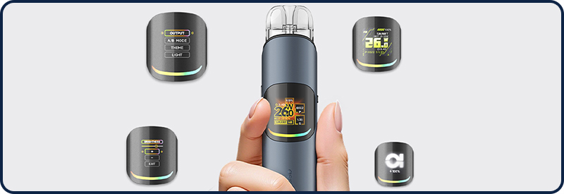 Le kit Pixo Neo est équipé d'un écran tactile pour gérer votre utilisation de manière intuitive et ludique