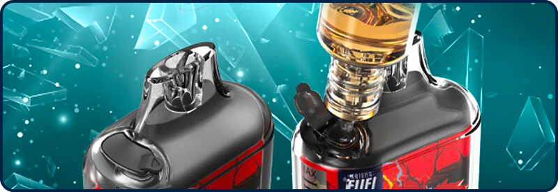 La recharge du r&eacute;servoir du Fighter X