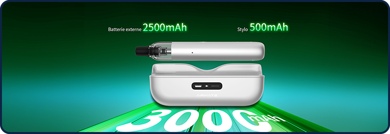 Une autonomie exceptionnelle de 3000 mAh !