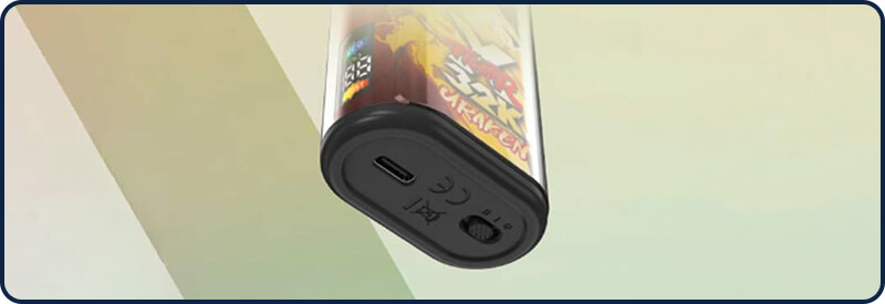 La base de la batterie Fighter X avec la s&eacute;curit&eacute; enfant