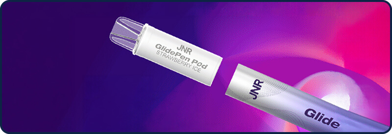 La Capsule préremplie aux sels de nicotine de la Glide Pen La Capsule préremplie aux sels de nicotine de la Glide Pen