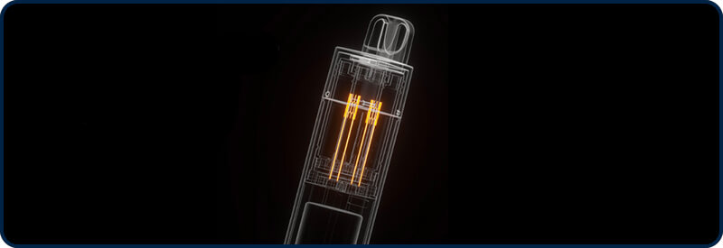 Zoom sur la technologie de r&eacute;sistance QUAQ MESH du Elfbar 2in1
