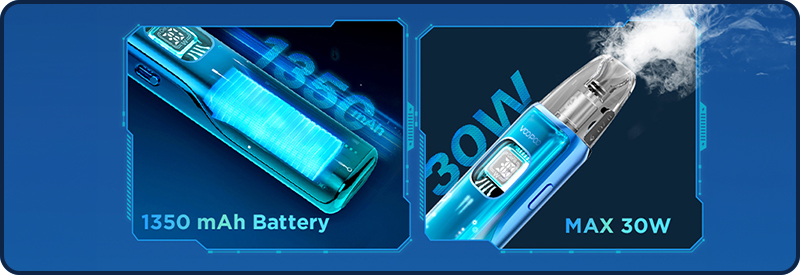 Kit Argus Matrix batterie int&eacute;gr&eacute;e de 1350 mAh, une autonomie de plusieurs jours. 