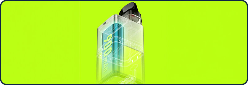 Le XROS Cube intègre une batterie de 900 mAh